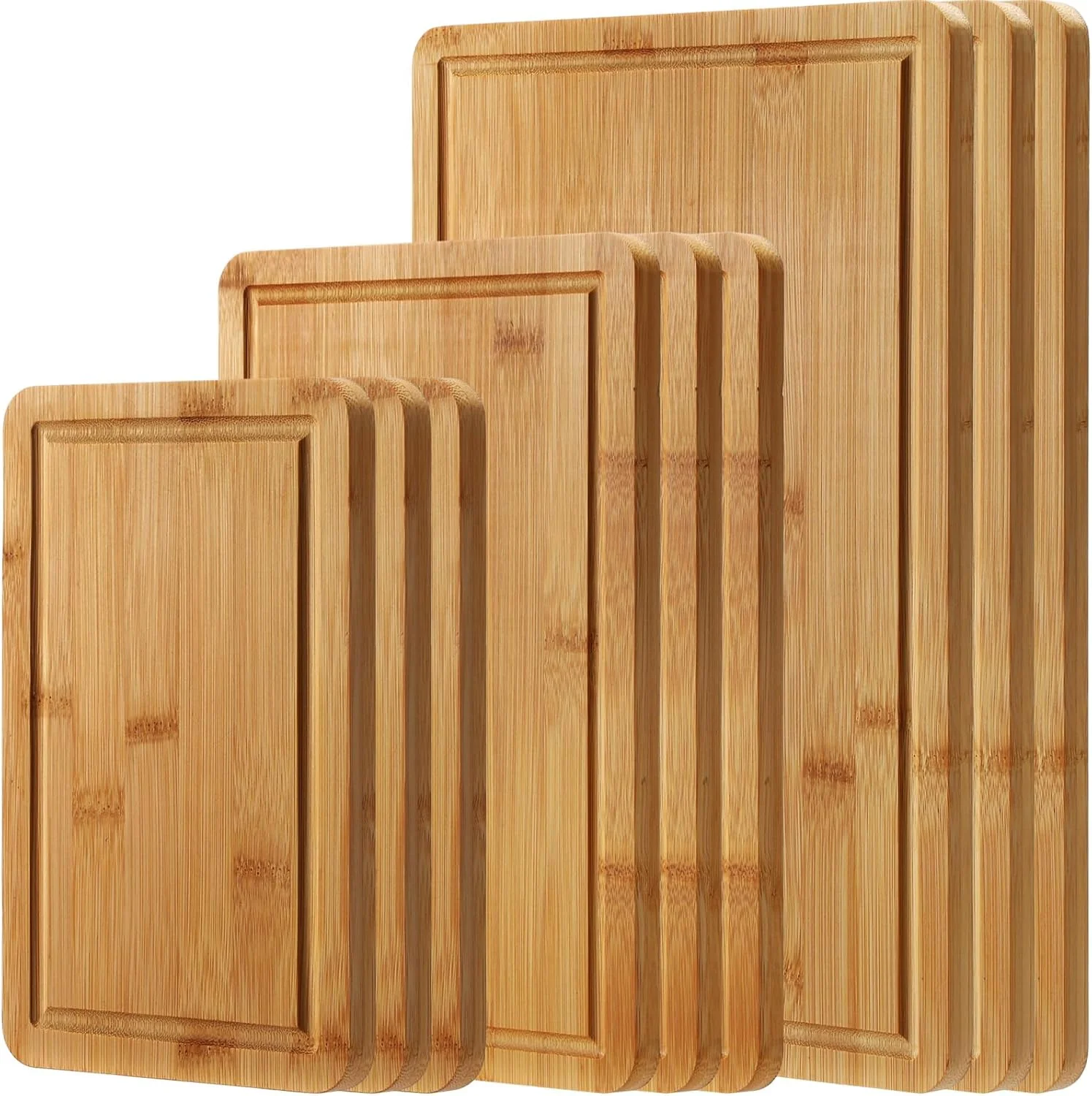 Ziliny 9 Pcs Thick Kitchen Cutting Boards 3 Sizes