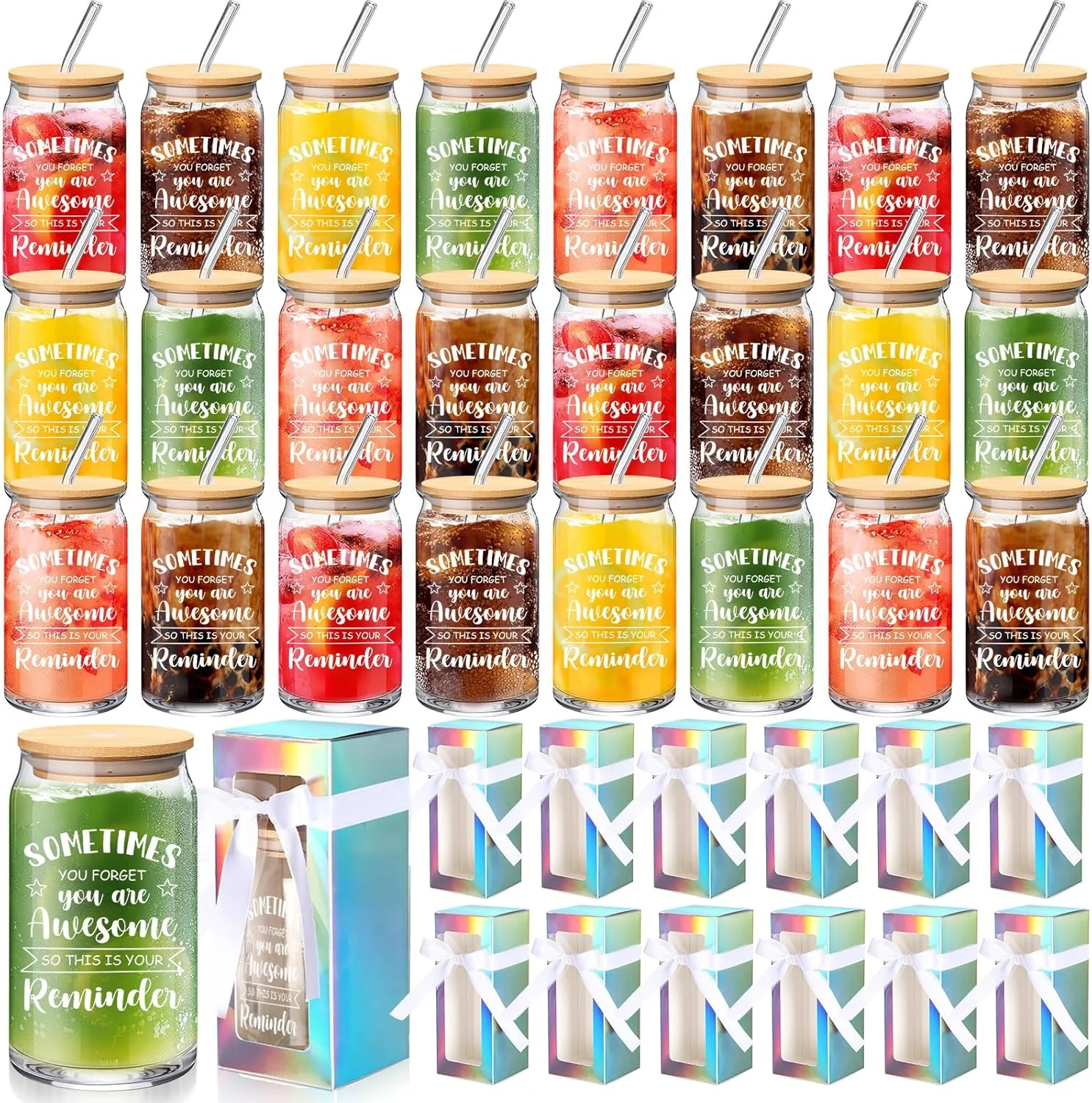 Ziliny 24 Set Thank You Gifts Bulk Employee Appreciation