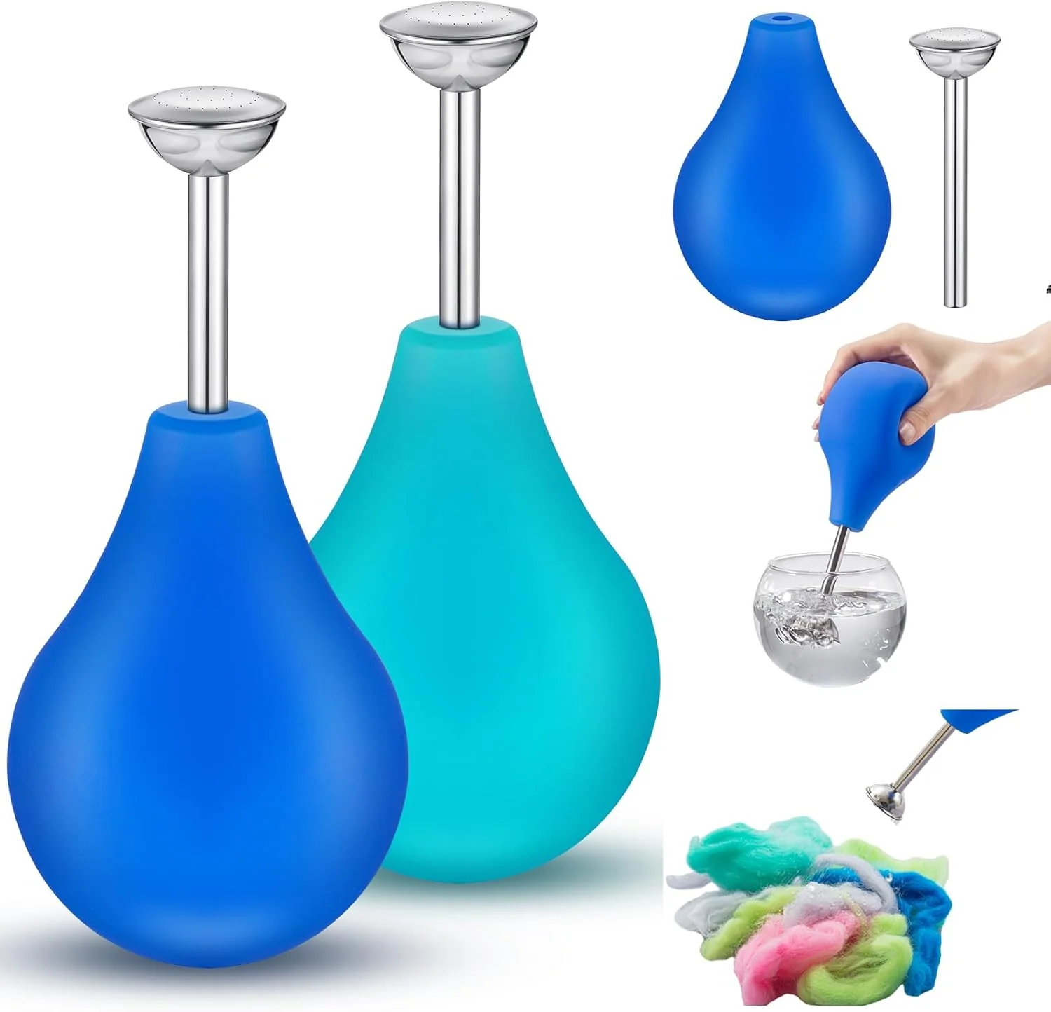 Ziliny Ziliny 2 Pcs Wet Felting Tool Set, Ball