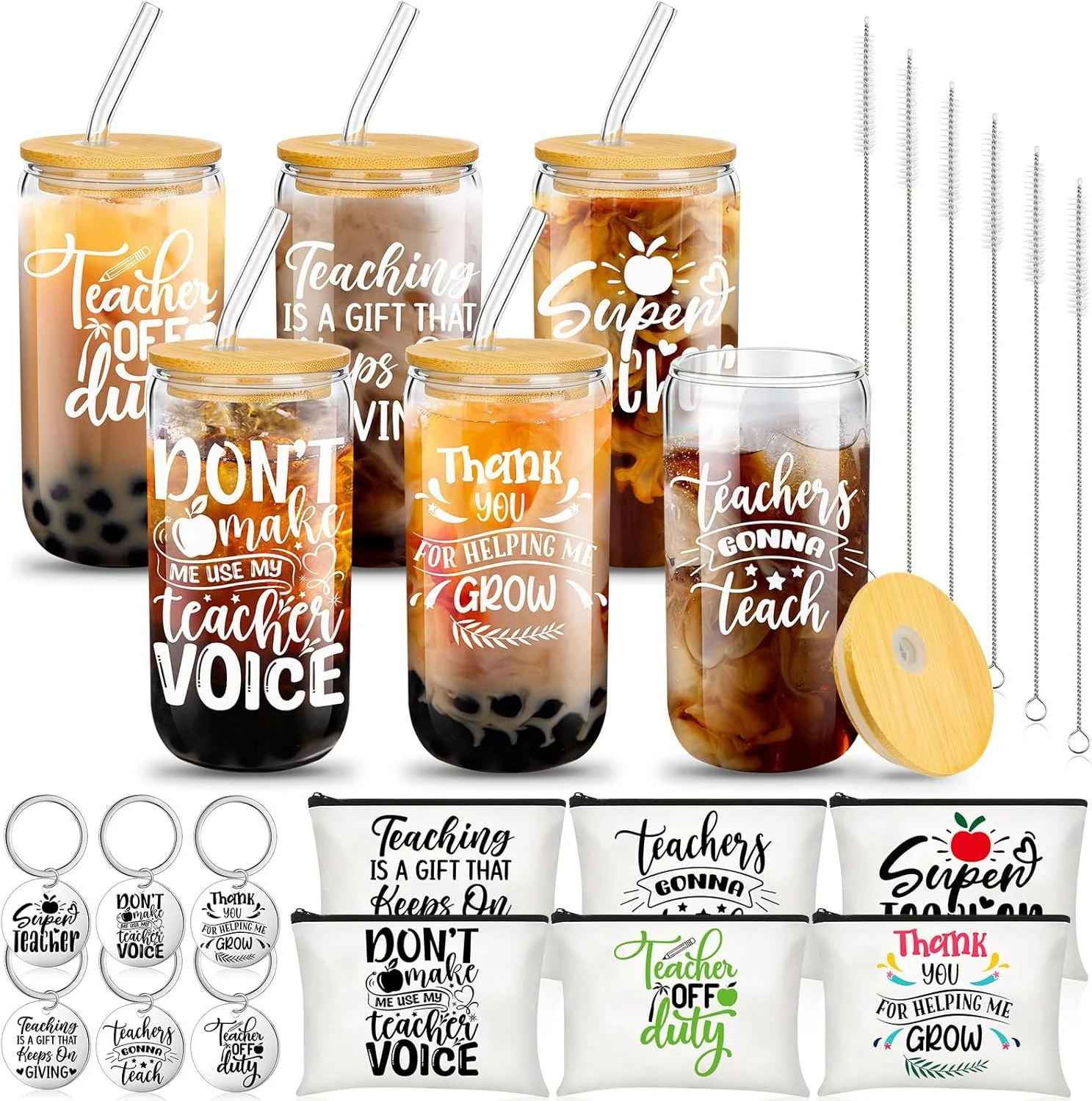 Ziliny 18 Pcs Teacher Appreciation Gifts Set 6 Pcs