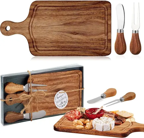 Ziliny 1 Set Bridal Baby Shower Cheese Prizes Wooden