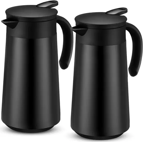 Ziliny 2 Pcs 27oz Thermal Coffee Carafe Stainless Steel